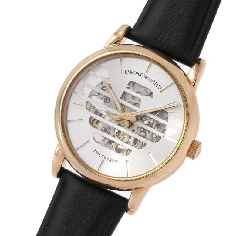 Emporio Armani Ar60031 Men S Automatic Luigi Rose Watch