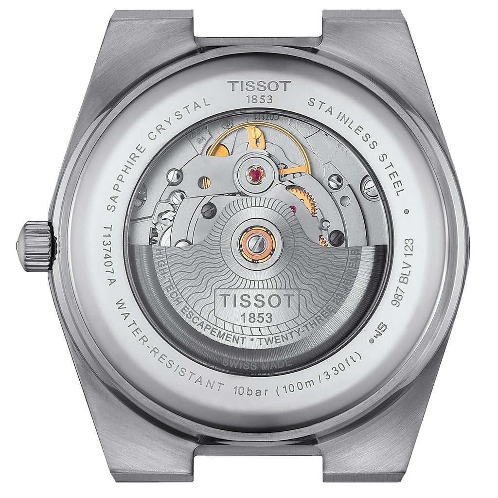 Tissot Prx Powermatic 80 Mens Blue Watch T1374071104100