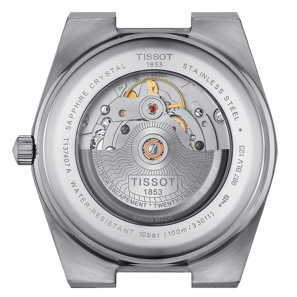 Tissot Prx Powermatic 80 Mens Green Watch T1374071109100