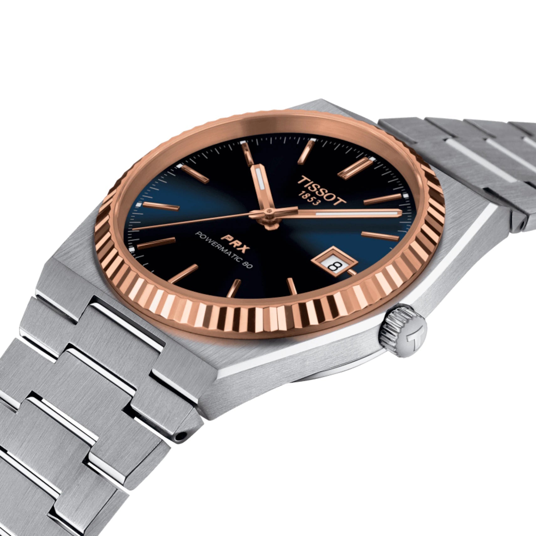 Tissot Prx Powermatic 80 Mens Silver Watch T931 407 41 041 00