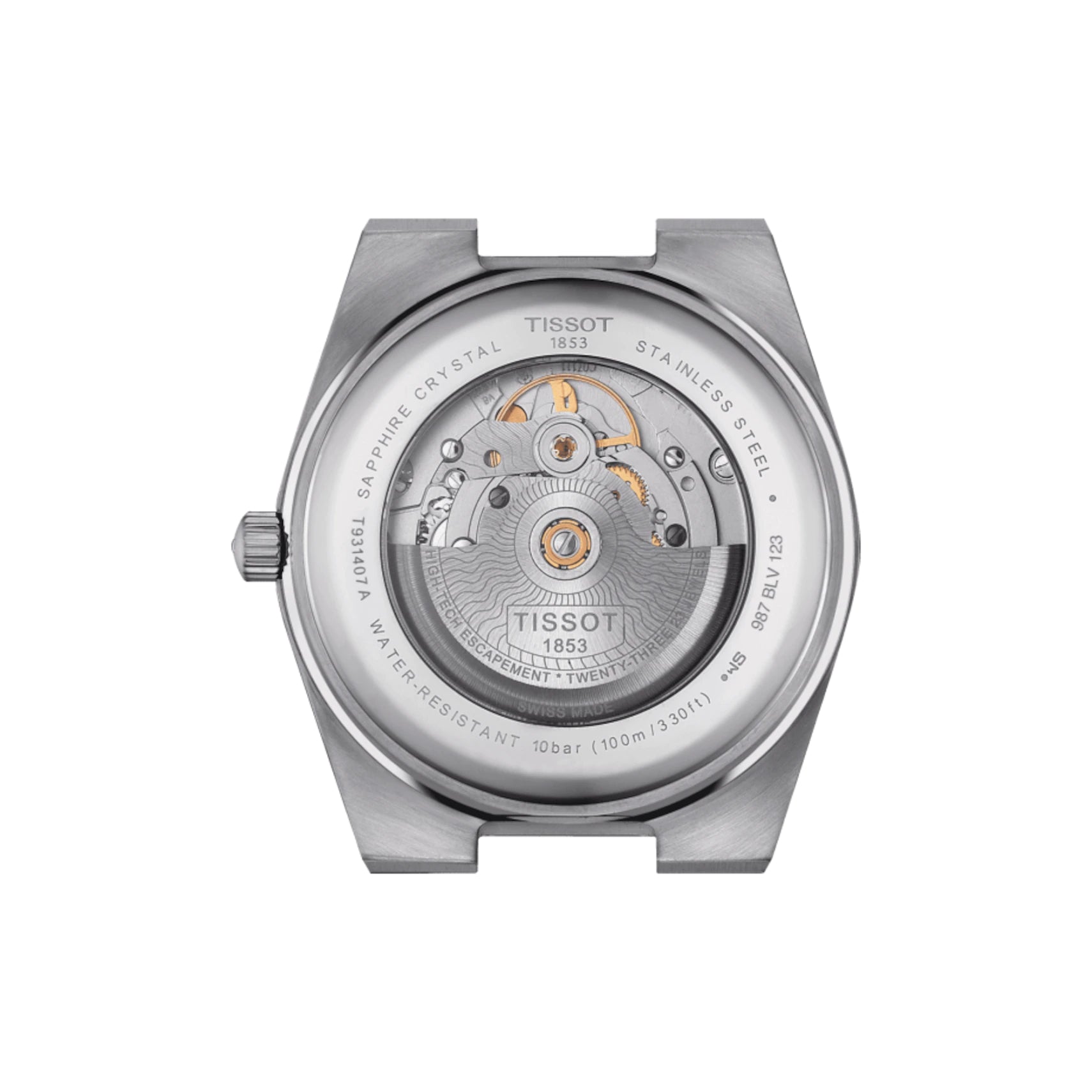 Tissot Prx Powermatic 80 Mens Silver Watch T931 407 41 291 00