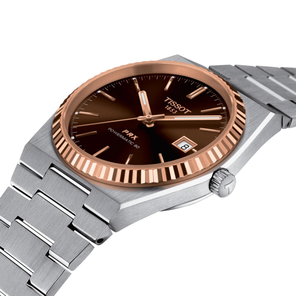 Tissot Prx Powermatic 80 Mens Silver Watch T931 407 41 291 00