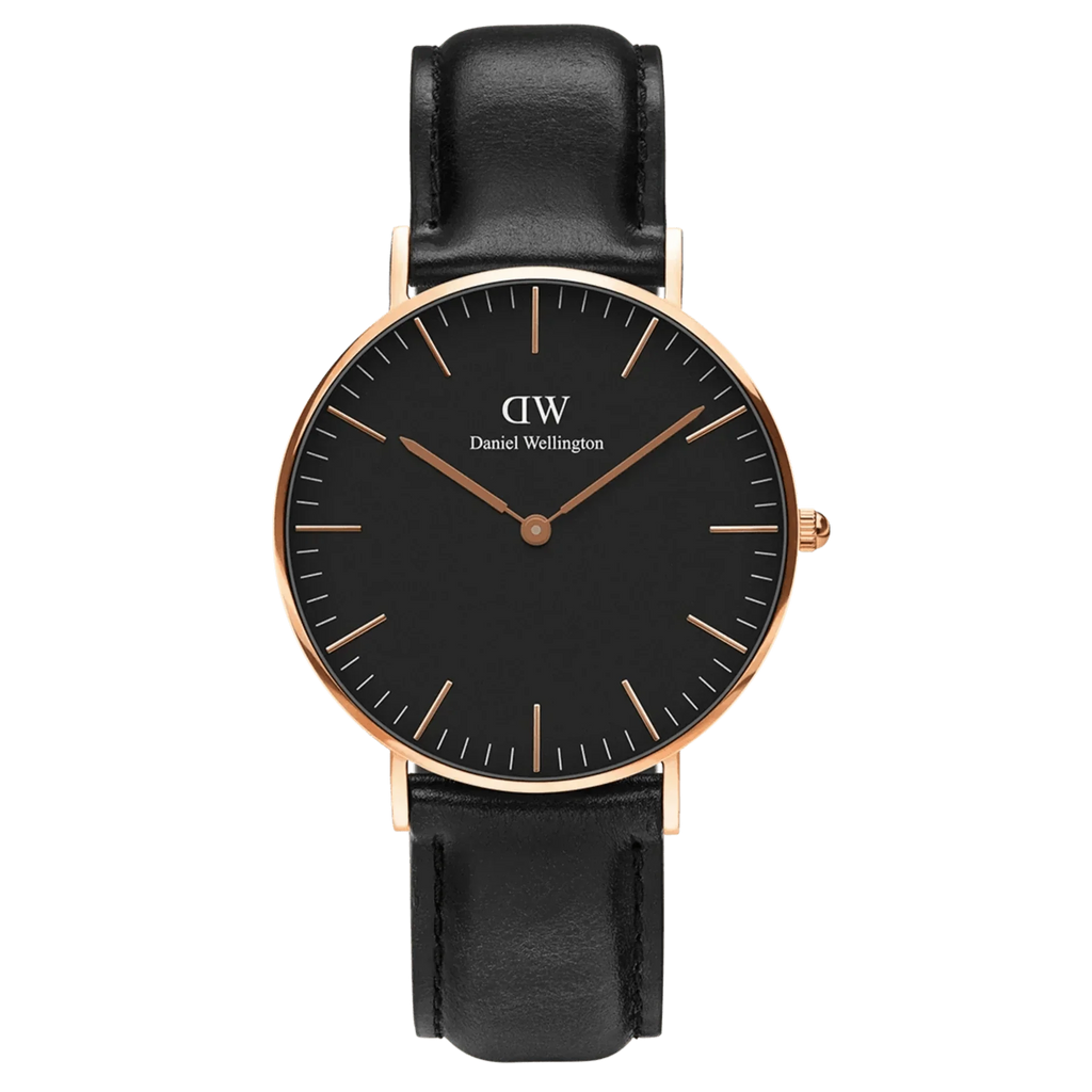 Daniel Wellington Mens Black Classic Sheffield Dw00100133