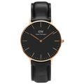 Daniel Wellington Mens Black Classic Sheffield Watch Dw00100127