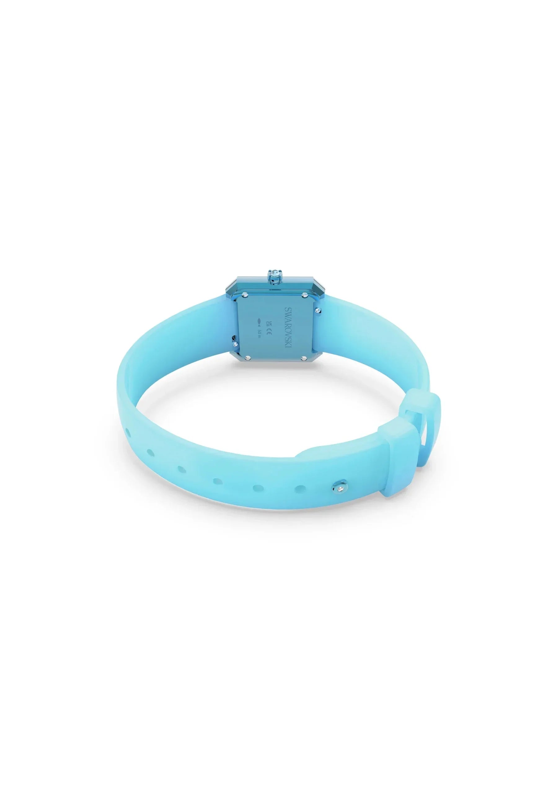 Swarovski Watch Lucent With Silicone Strap Blue 5624385