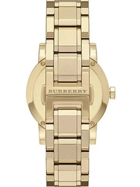 Burberry Ladies Watch The City Yellow Gold Bu9134