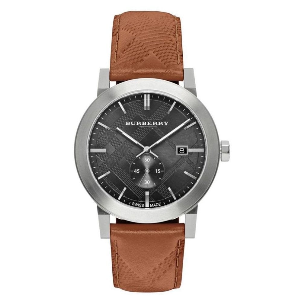 Burberry Mens Watch The City Brown Bu9905