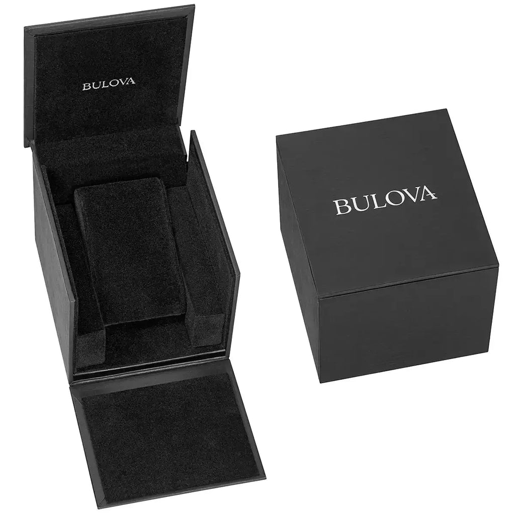 Bulova Millennia Mens Blue Watch 98c143