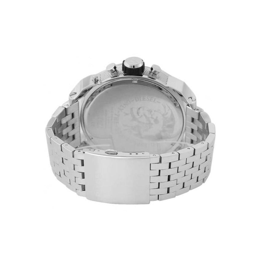 Diesel Dz7221 Men S Mr Daddy Silver Chronograph Watch