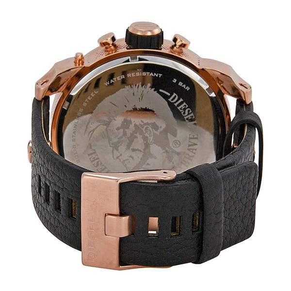 Diesel Dz7261 Men S Rose Gold Mr Daddy Chronograph Watch