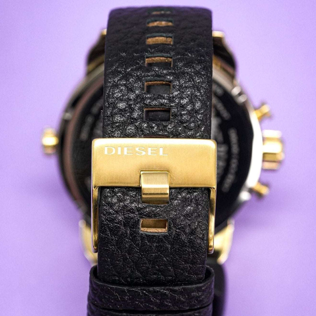 Diesel Dz7363 Men S Chronograph Little Daddy Gold Watch