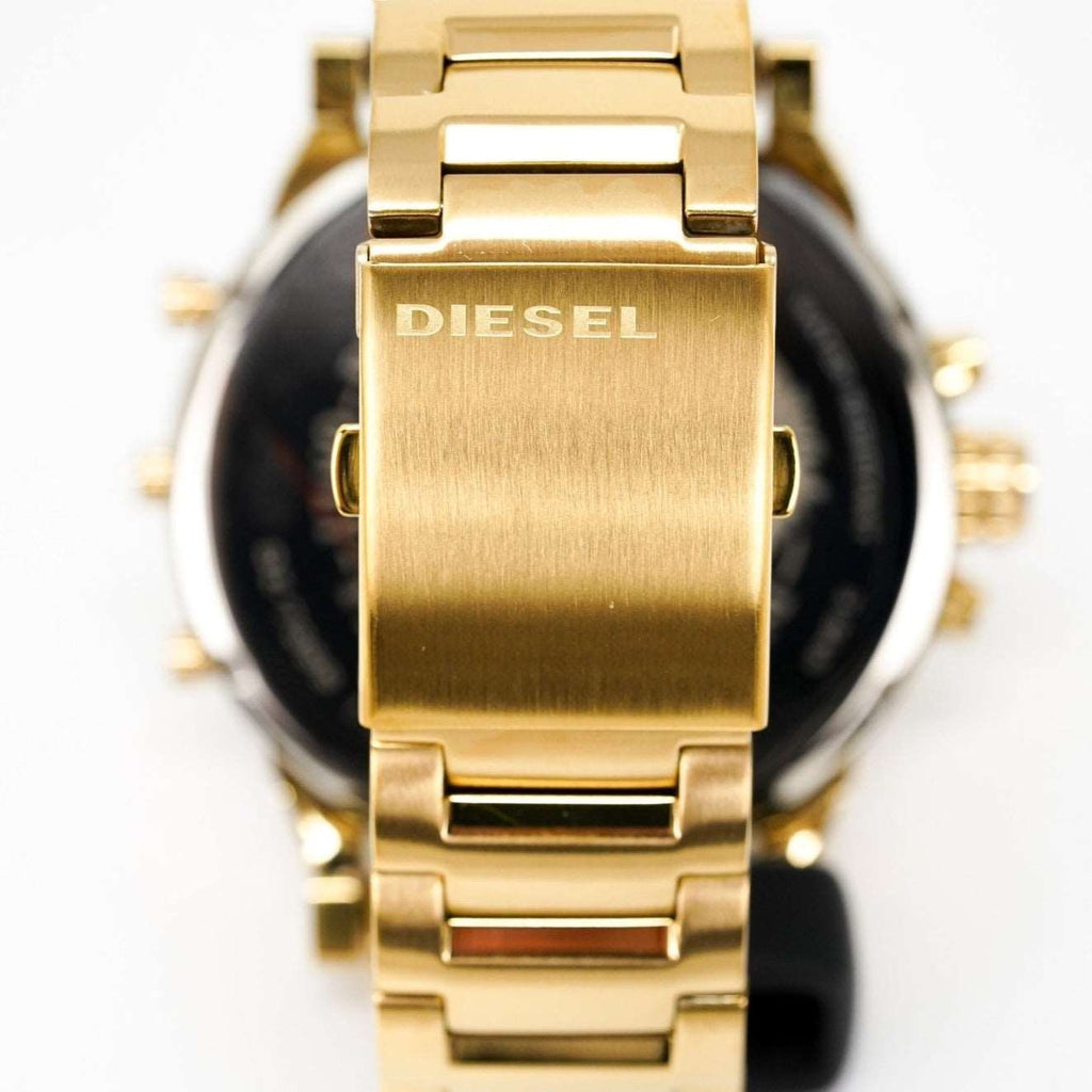 Diesel Dz7399 Men S Chronograph Mr Daddy 2 0 Yellow Gold Watch