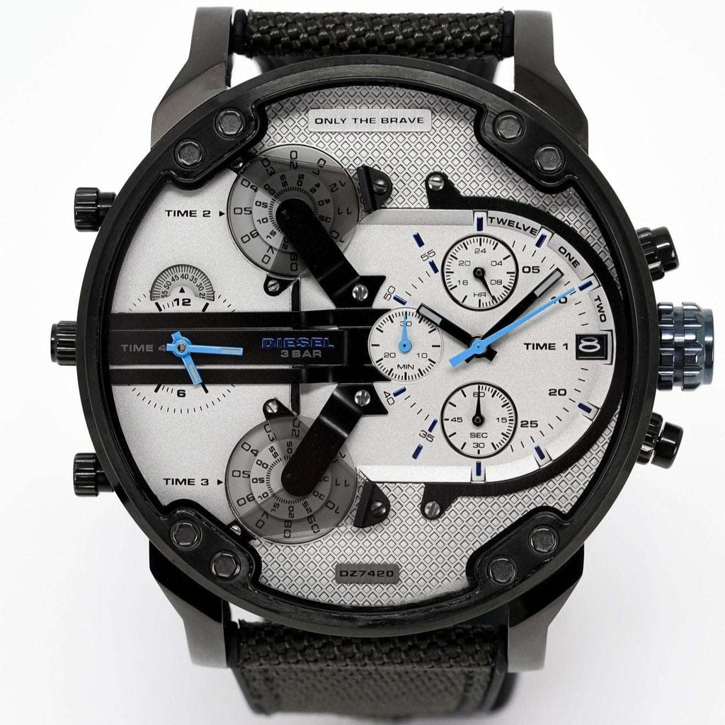 Diesel Dz7420 Men S Chronograph Mr Daddy 2 0 Grey Watch