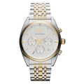 Emporio Armani Ar0396 Men S Two Tone Chronograph Watch