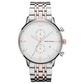 Emporio Armani Ar0399 Men S Silver Chronograph Watch
