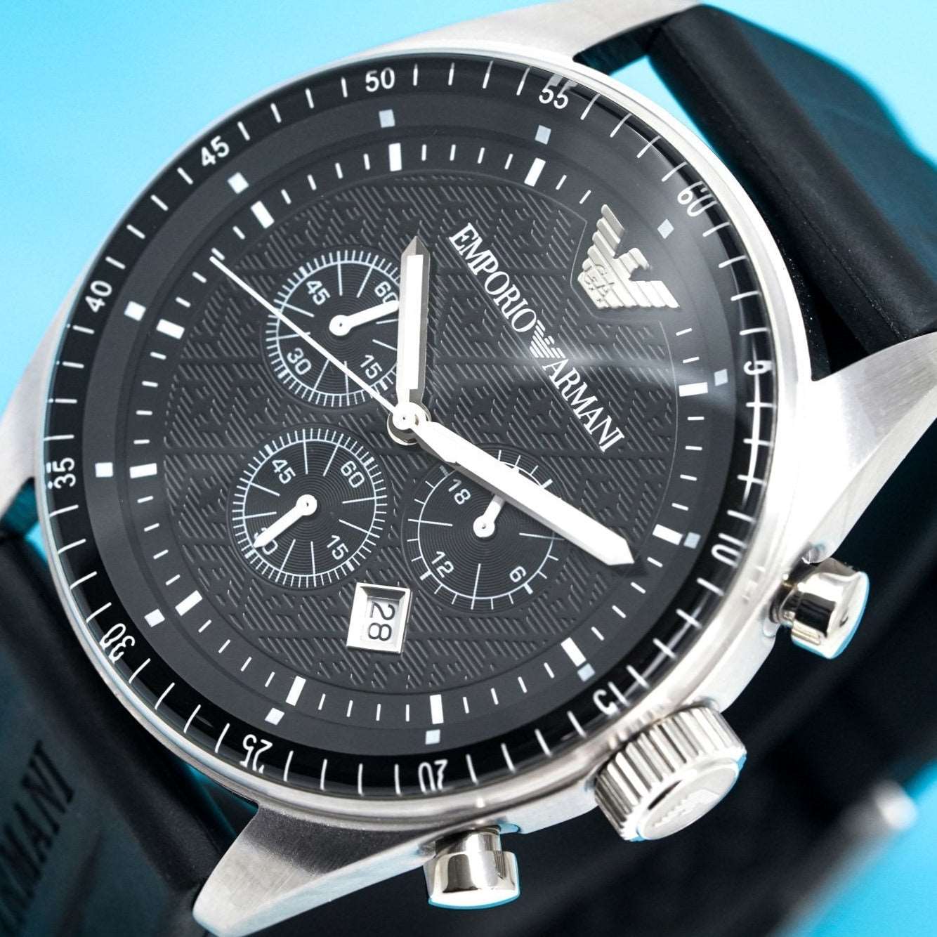 Emporio Armani Ar0527 Men S Sportivo Chronograph Watch