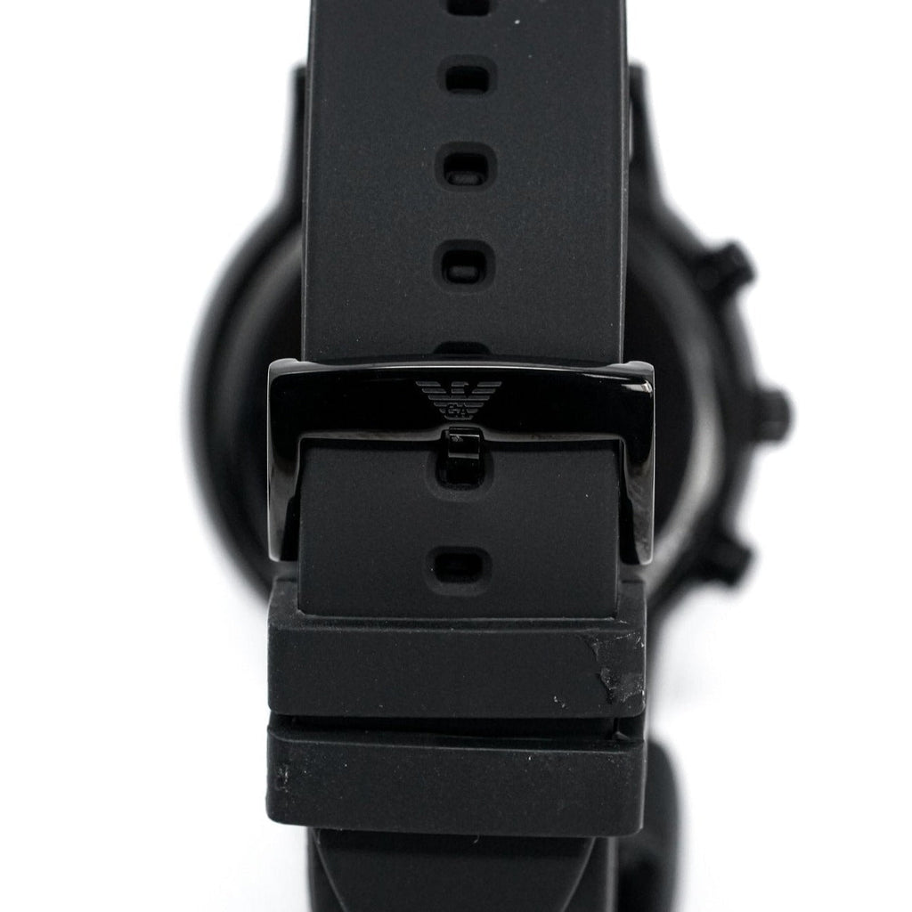 Emporio Armani Ar11048 Men S Luigi Chronograph Black Pvd Watch