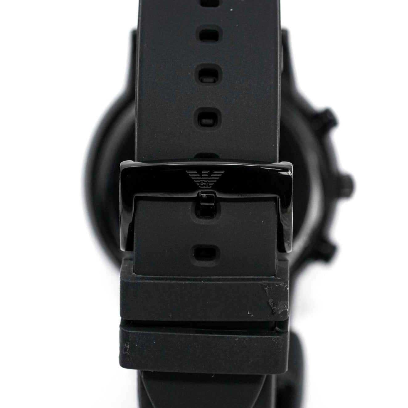 Emporio Armani Ar11048 Men S Luigi Chronograph Black Pvd Watch