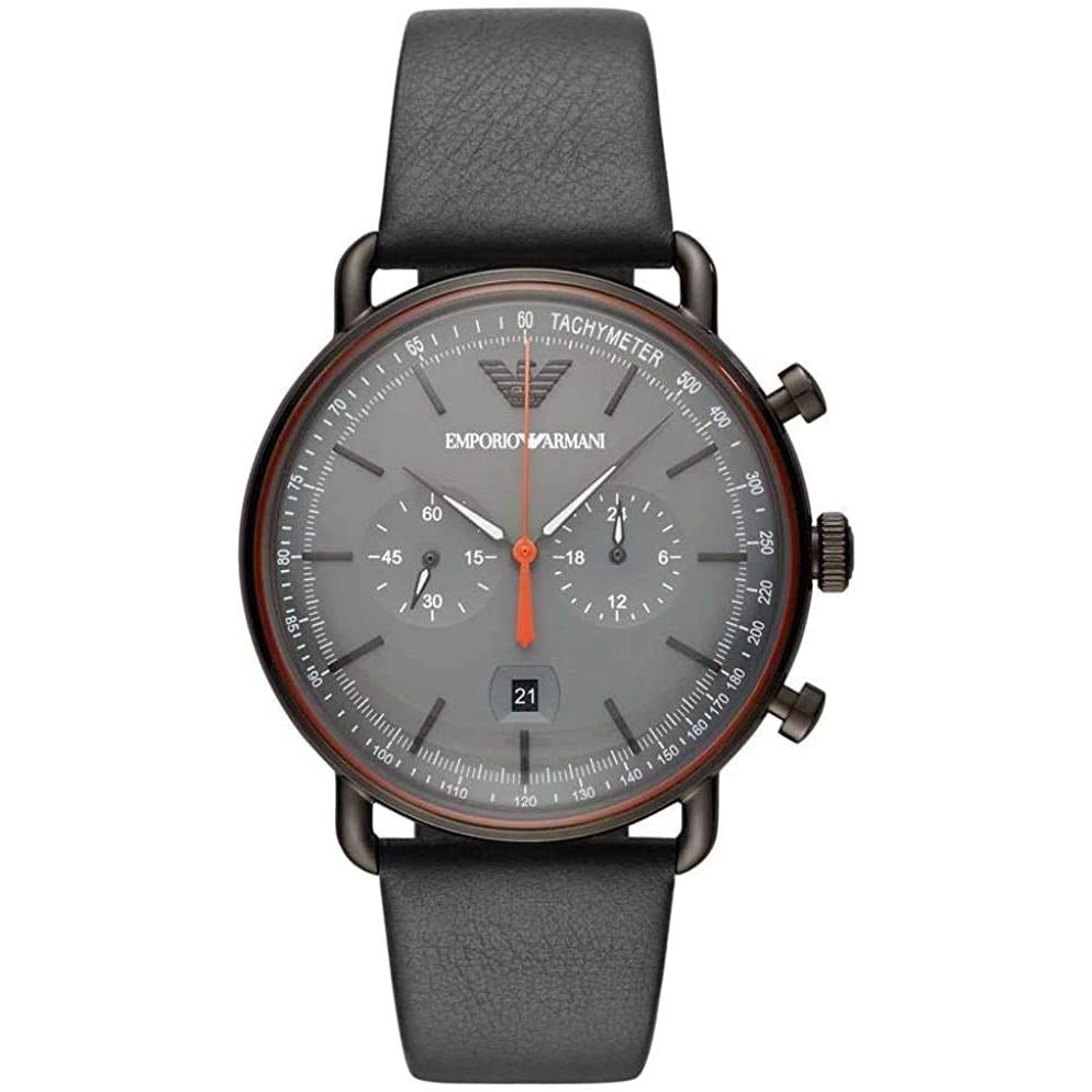 Emporio Armani Ar11168 Men S Aviator Black Watch