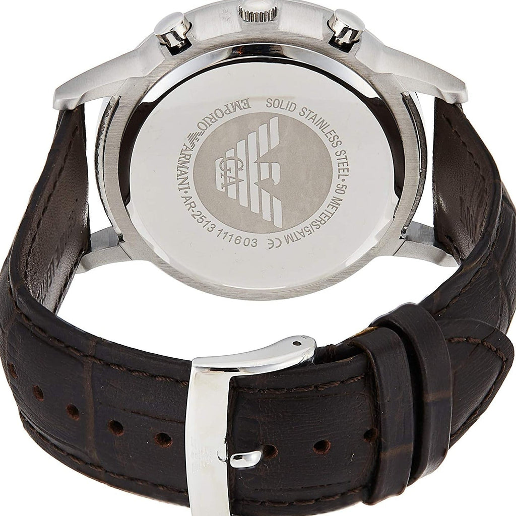 Emporio Armani Ar2513 Men S Renato Chronograph Grey Watch