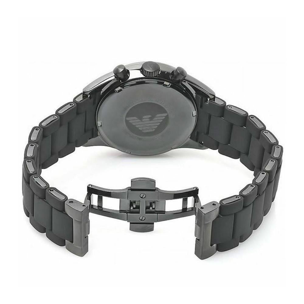 Emporio Armani Ar5889 Men S Black Chronograph Watch