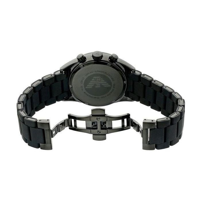 Emporio Armani Ar5921 Men S Black Chronograph Watch