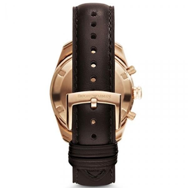 Emporio Armani Ar6043 Men S Sportivo Rose Gold Watch