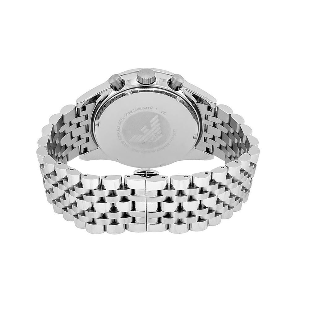 Emporio Armani Ar6072 Men S Blue Silver Watch