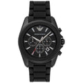 Emporio Armani Ar6092 Men S Black Chronograph Watch
