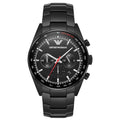 Emporio Armani Ar6094 Men S Black Chronograph Watch