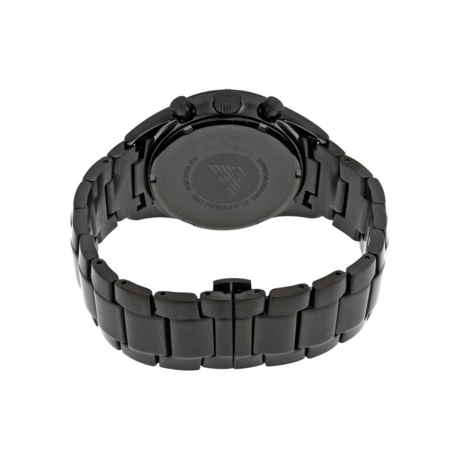 Emporio Armani Ar6094 Men S Black Chronograph Watch