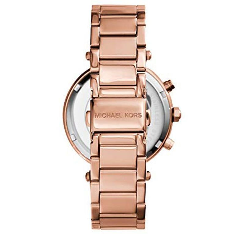 Michael Kors Mk5491 Ladies Parker Rose Gold Chronograph Watch