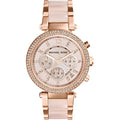 Michael Kors Mk5896 Ladies Parker Rose Gold Chronograph Watch