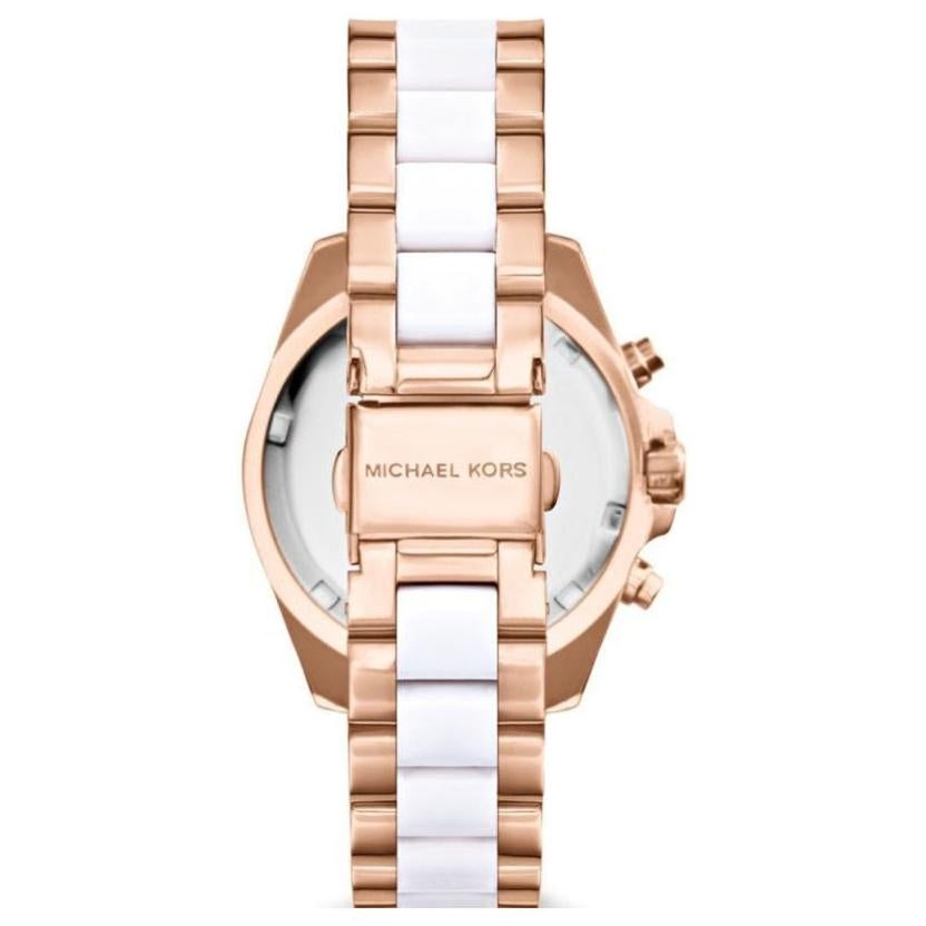 Michael Kors Mk5907 Ladies Bradshaw Mini Two Tone Watch