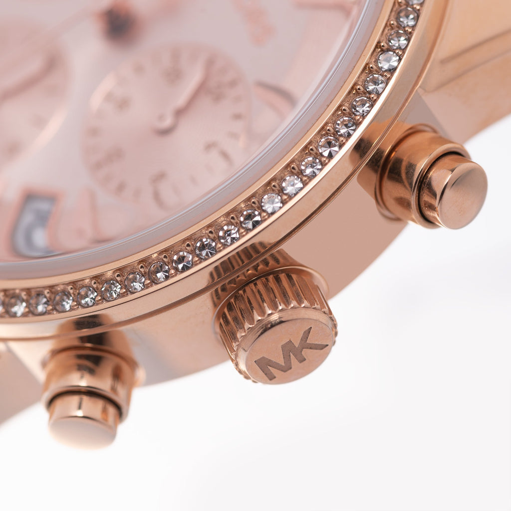 Michael Kors Mk6357 Ladies Ritz Rose Gold Watch