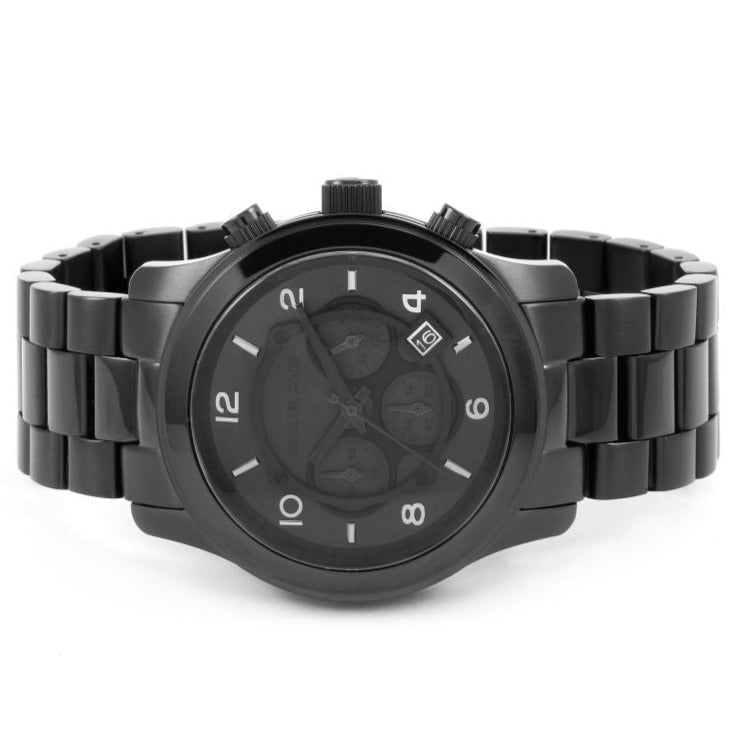 Michael Kors Mk8157 Men S Runway Chronograph Black Watch