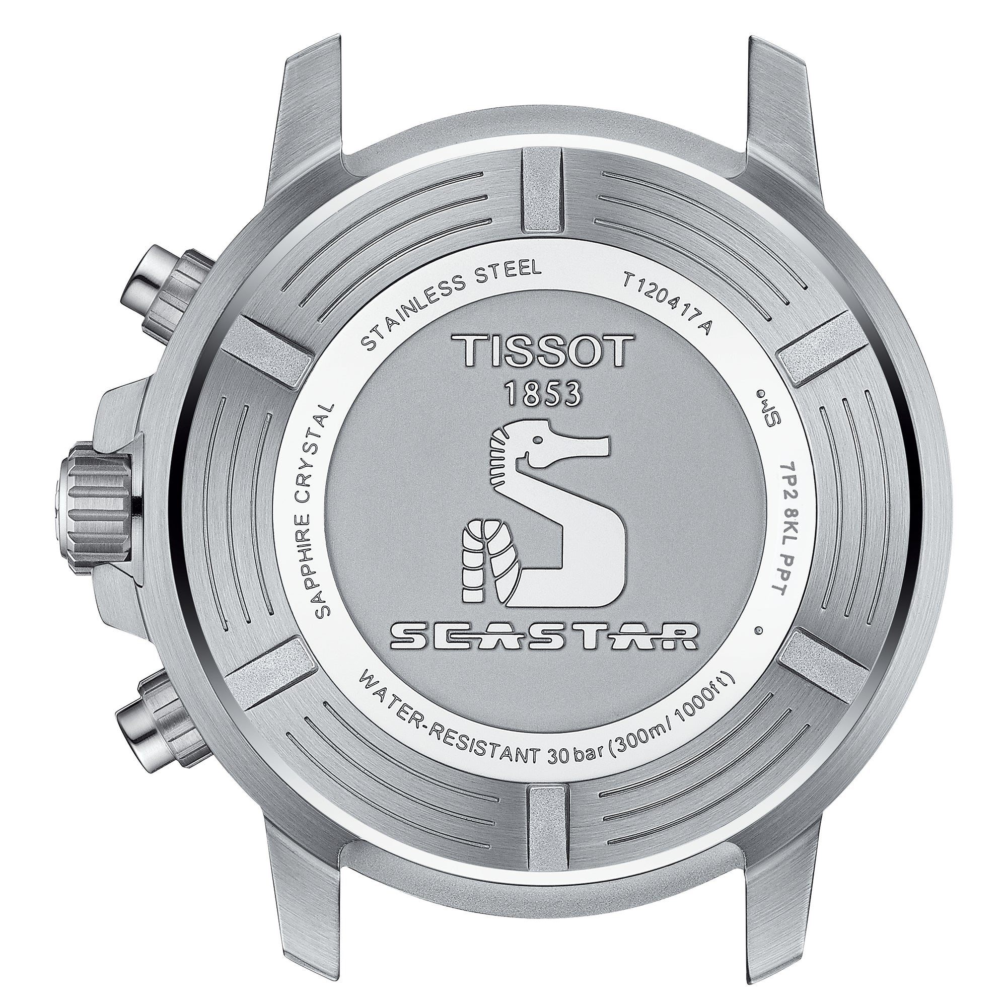 Tissot Seastar 1000 Chronograph Mens Blue Watch T120 417 17 041 00