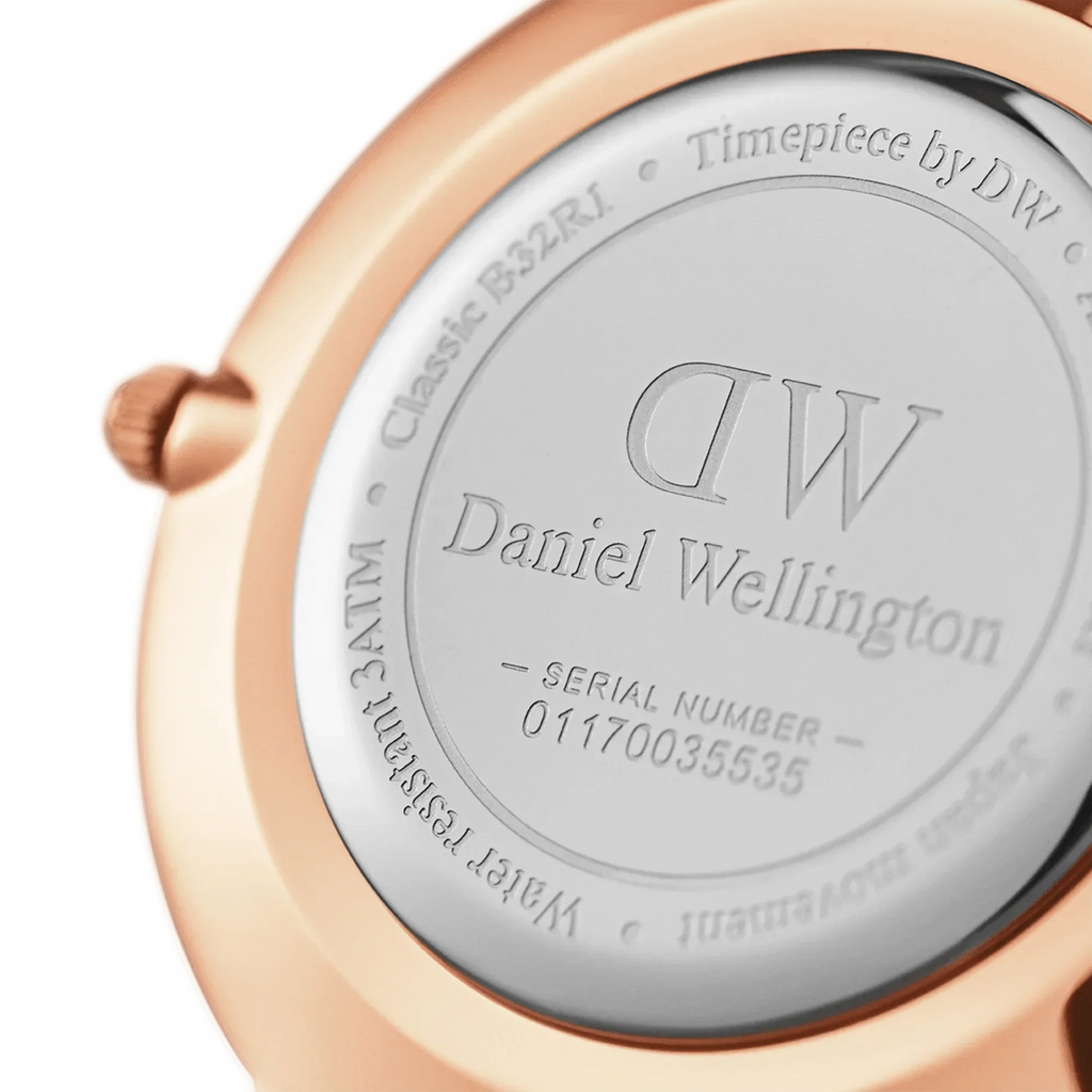 Daniel Wellington Petite Durham Ladies White Watch Dw00100228