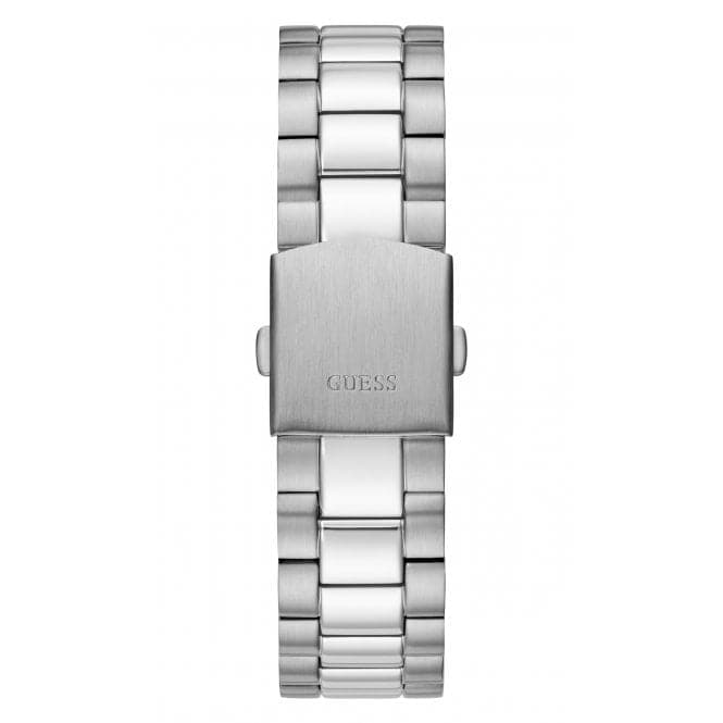 Guess Watches Gents Connoisseur Stainless Steel Silver Watch Gw0265g7