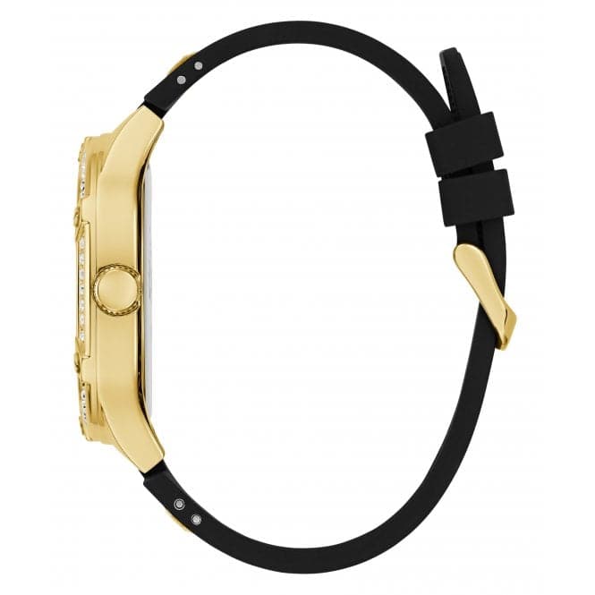 Guess Watches Gents Duke Gold Tone Watch Gw0641g2