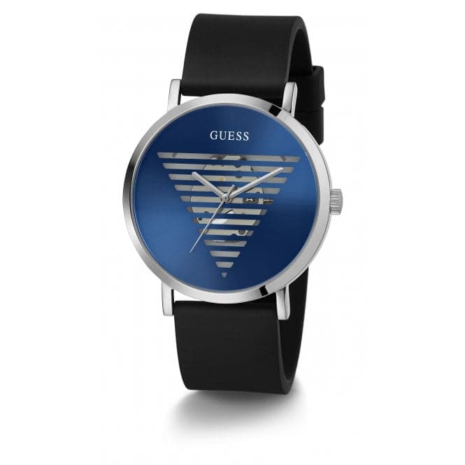 Guess Watches Gents Idol Stainless Steel Silver Watch Gw0503g2