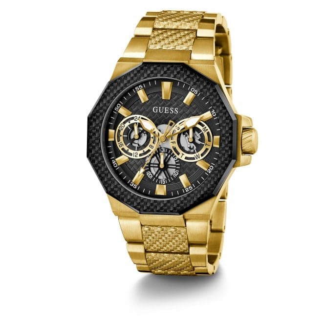 Guess Watches Gents Indy 2 Tone Watch Gw0636g2