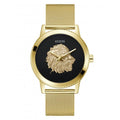 Guess Watches Gents Monarch Gold Tone Watch Gw0702g1