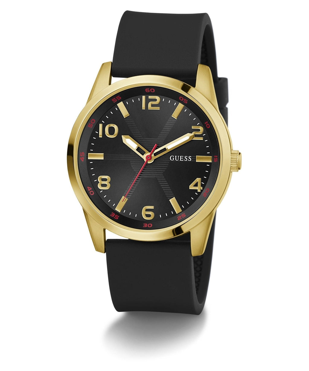 Gents Monte Gold Tone Silicone Watch Gw0805g2