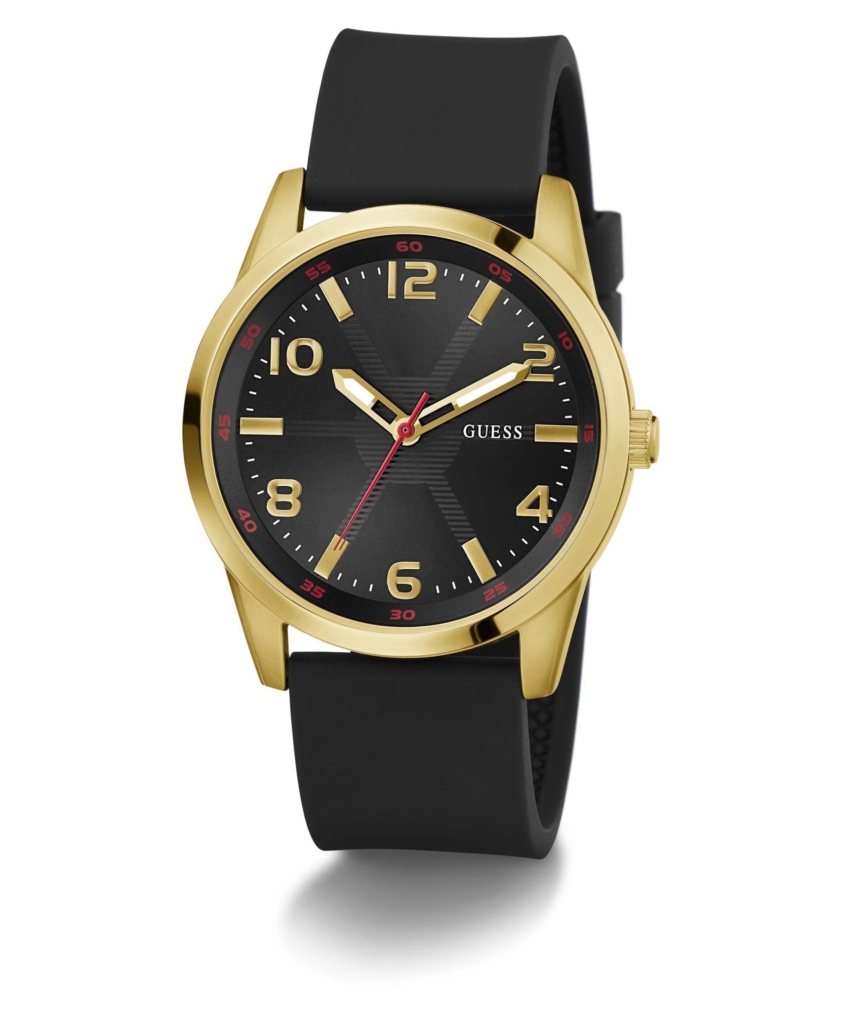 Gents Monte Gold Tone Silicone Watch Gw0805g2