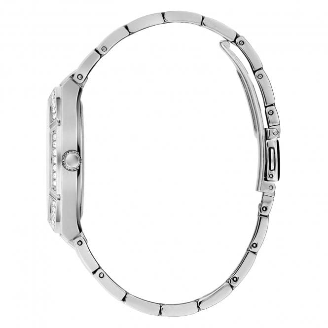 Guess Watches Ladies Sport Stainless Steel Silver Watch Gw0033l1