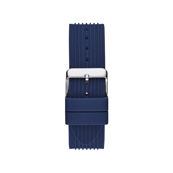 Guess Watches Poseidon Mens Sport Blue Polycarbonate Watch Gw0268g3