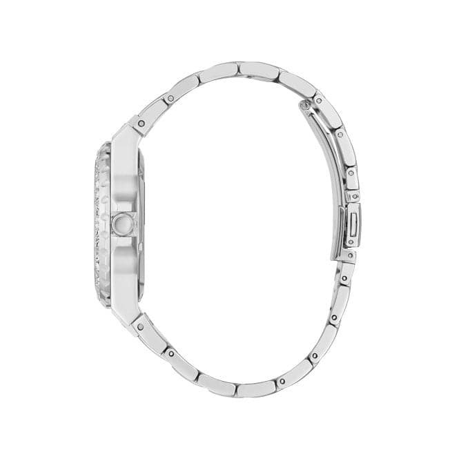 Guess Watches Reveal Ladies Trend Silver Stainless Steel Watch Gw0302l1