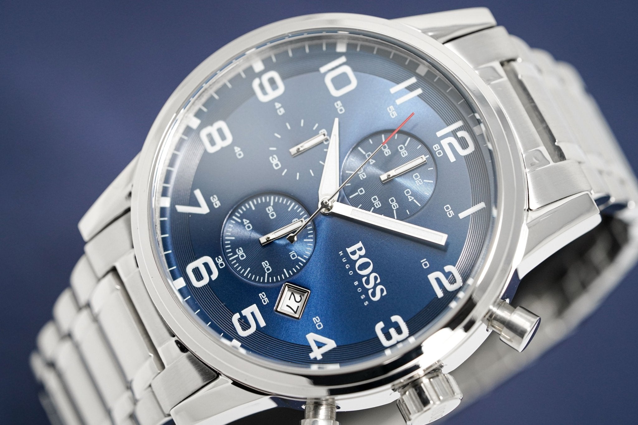 Hugo Boss Watch Chronograph Aeroliner Blue Hb1513183