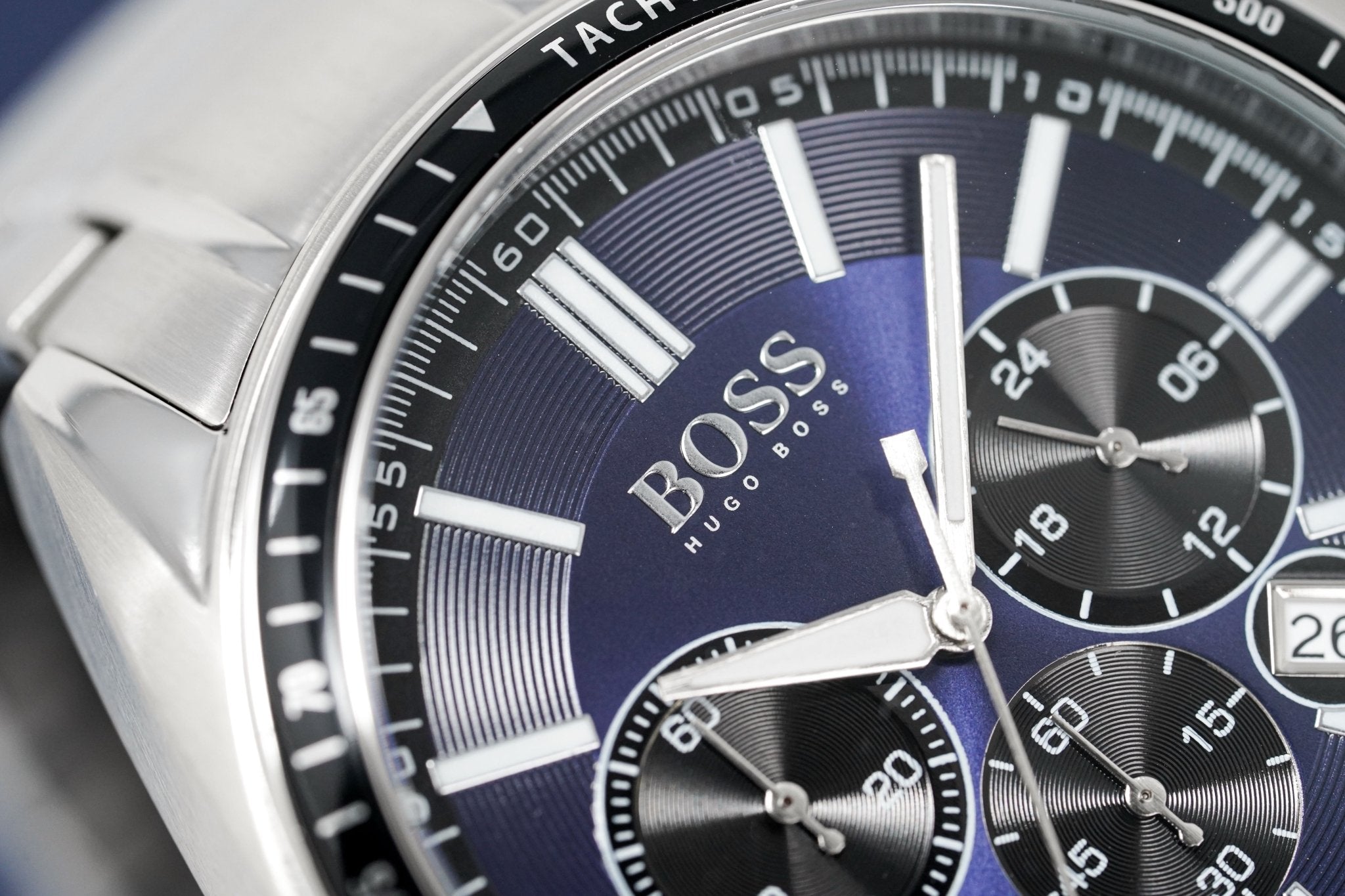 Hugo Boss Men S Watch Chronograph Driver Blue Hb1513081
